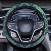 Green Boho Aztec Steering Wheel Cover