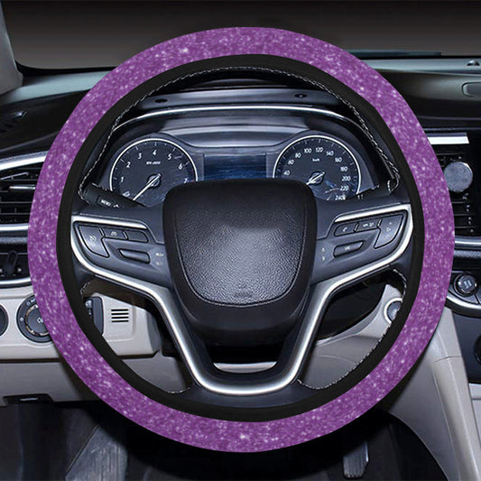 Purple Confetti Steering Wheel Cover Steering
