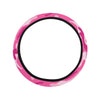 Pink Camouflage Steering Wheel Cover