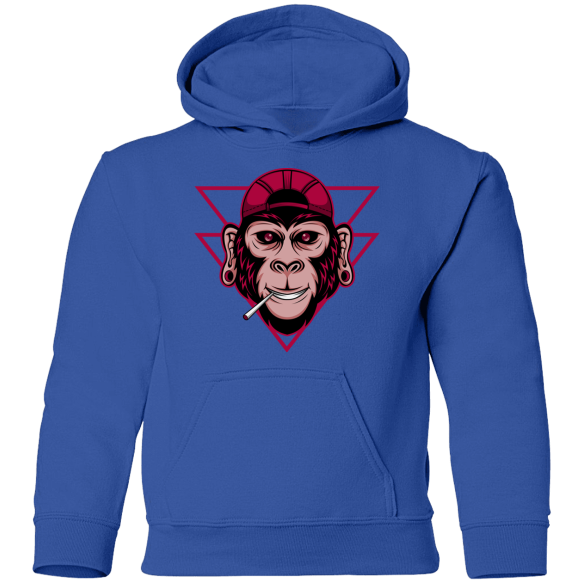 Hip Hop Cool Monkey Kids Hoodie