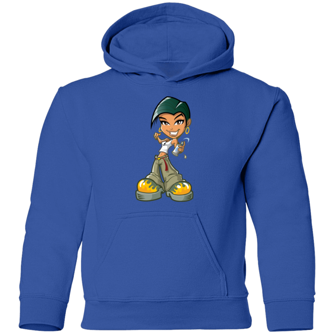 Cartoon Girl Kids Hoodie