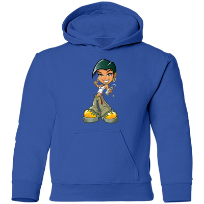 Cartoon Girl Kids Hoodie