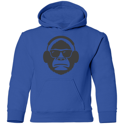 Monkey Headphones Kids Hoodie