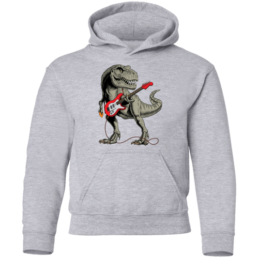 Dinosaur Guitar Kids Hoodie