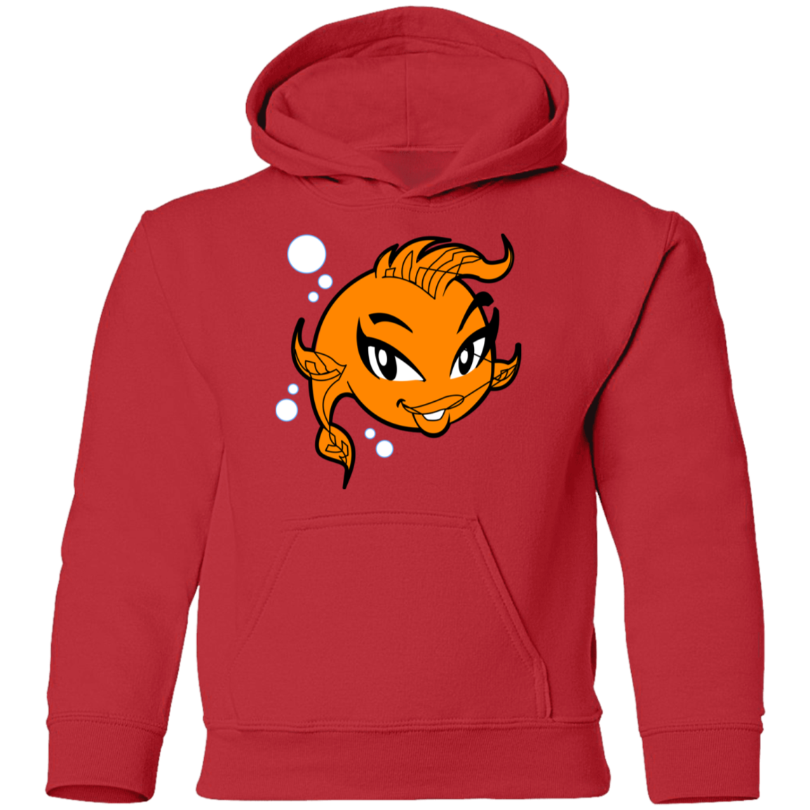 Girl Fish Kids Hoodie