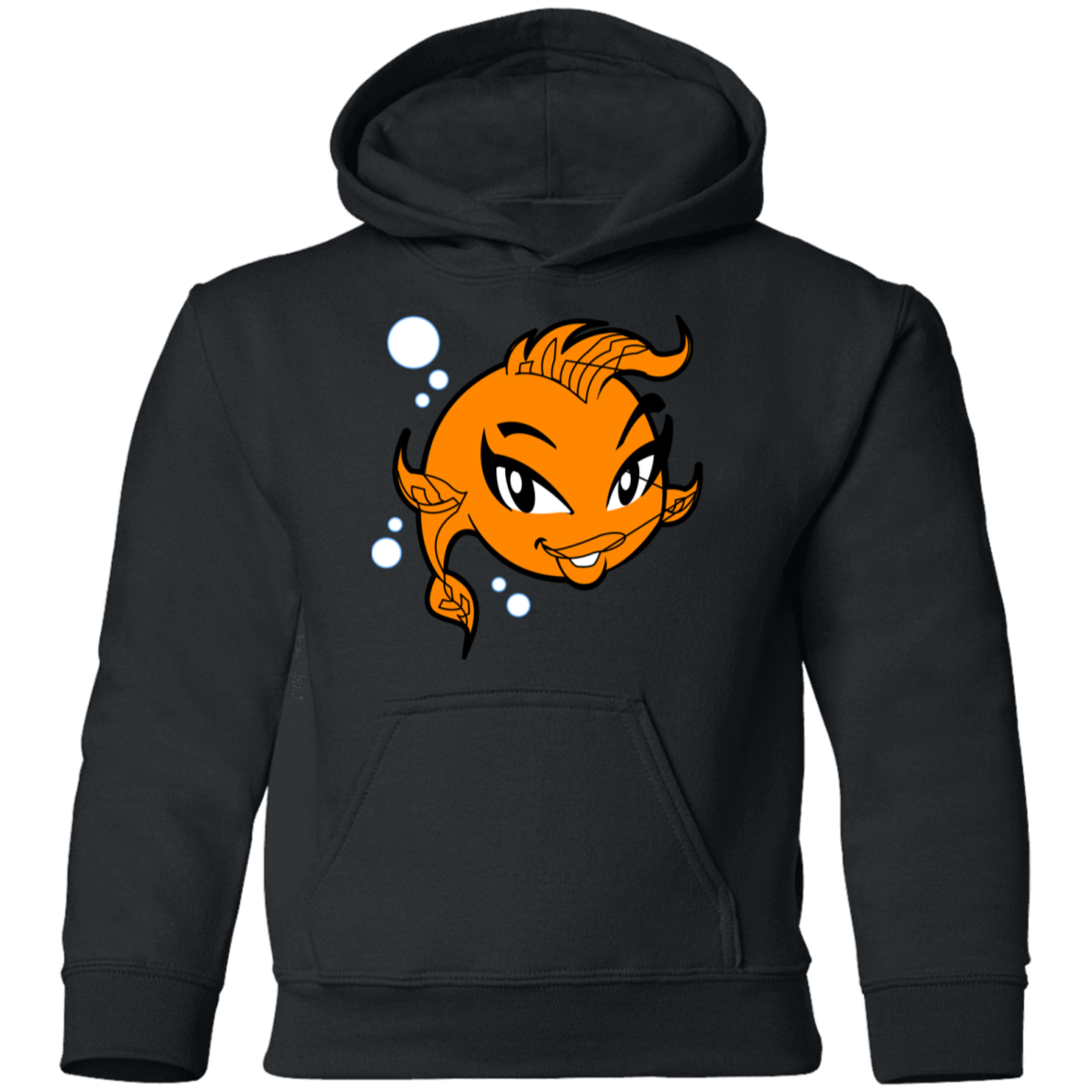 Girl Fish Kids Hoodie