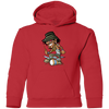 Drummer Cartoon Kids Hoodie