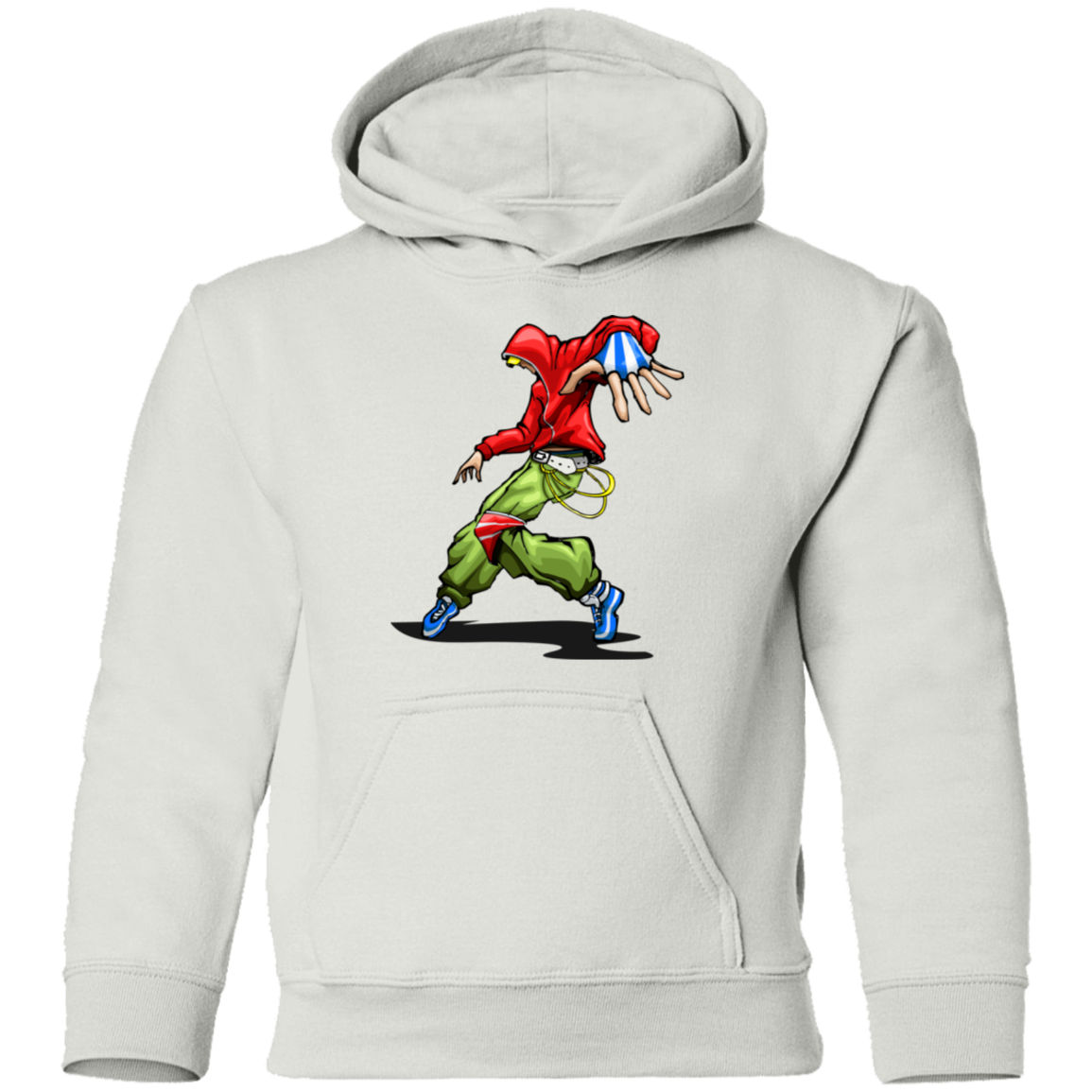 Hip Hop Dancer Cartoon Kids Hoodie