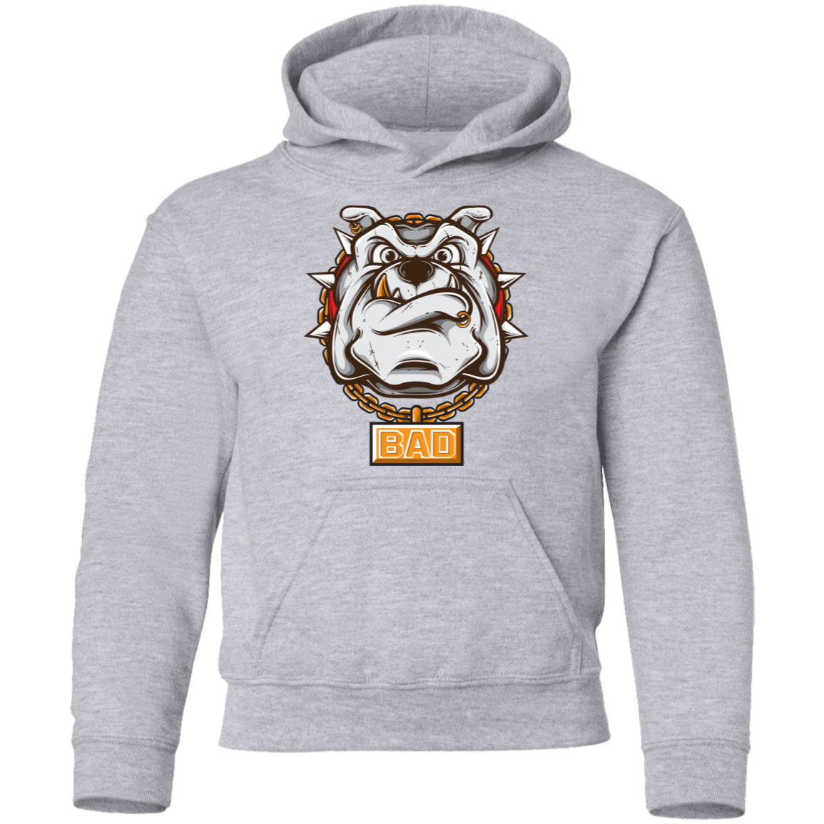 Bulldog Cartoon Kids Hoodie