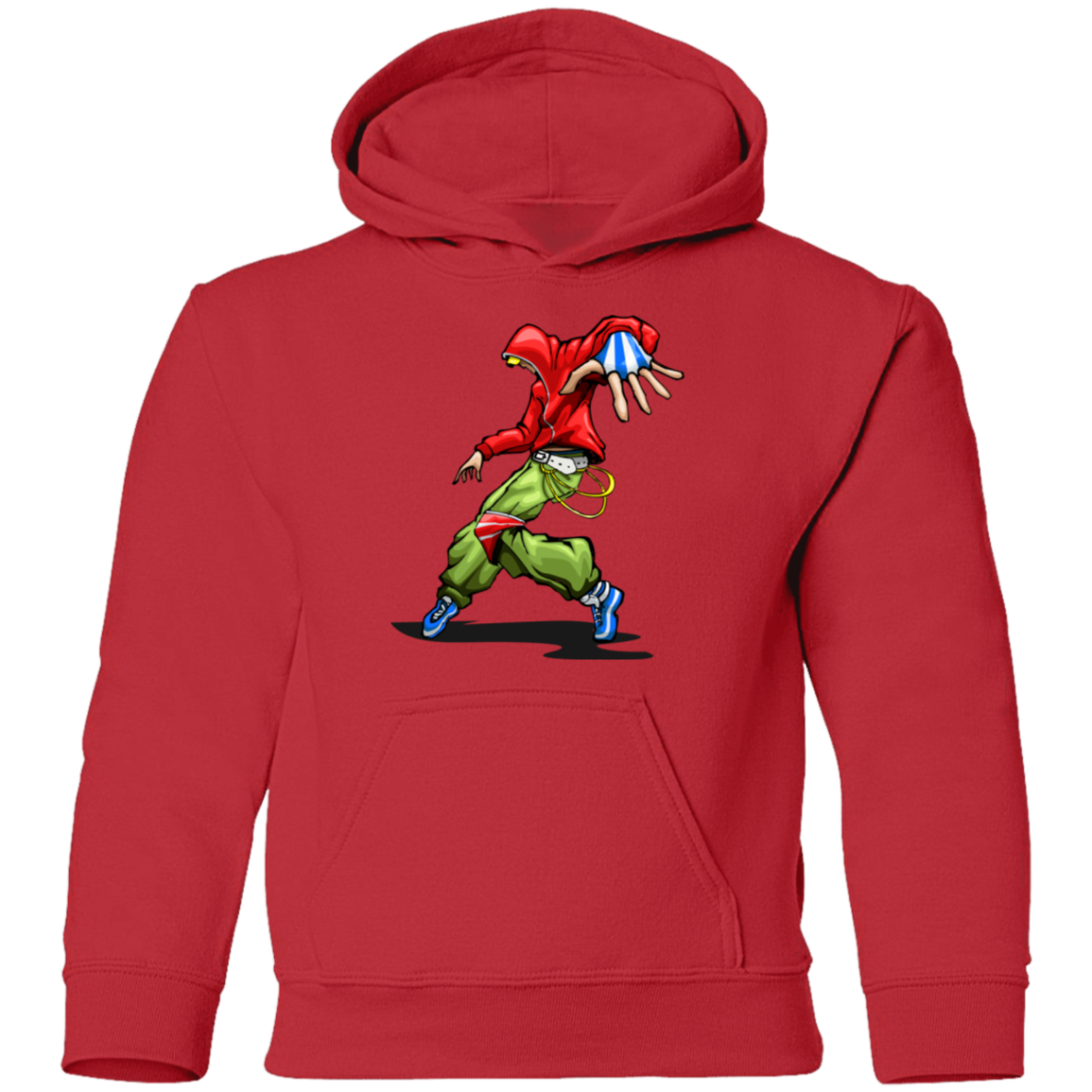 Hip Hop Dancer Cartoon Kids Hoodie