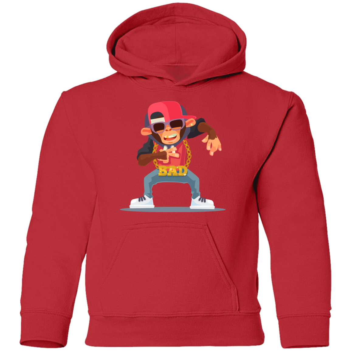 Hip Hop Monkey Kids Hoodie