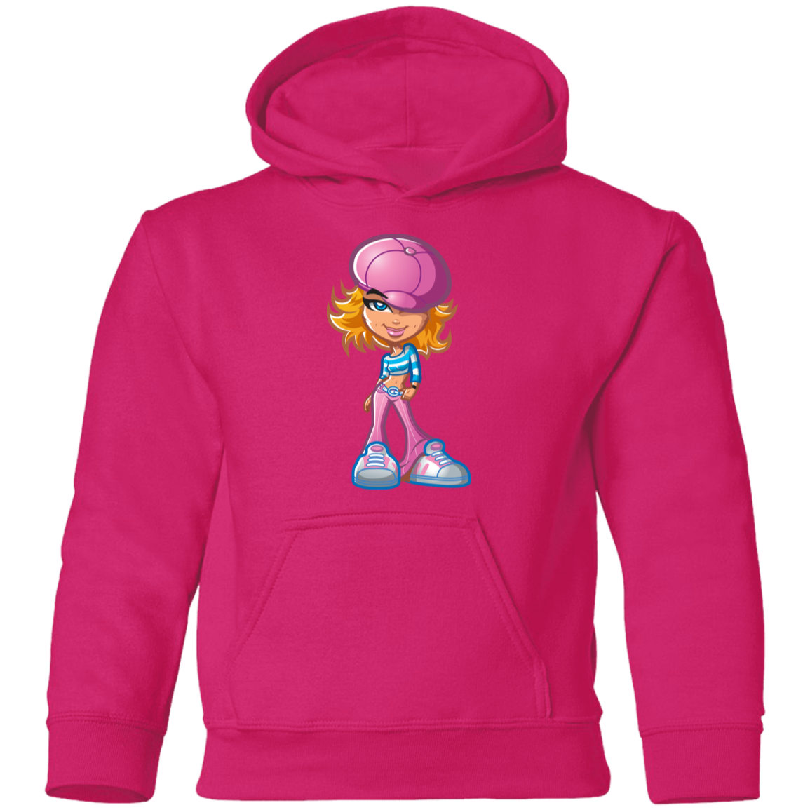 Girl Cartoon Kids Hoodie