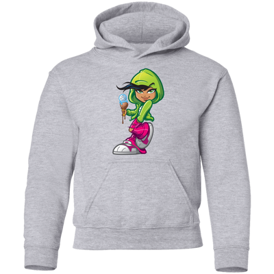 Ice Cream Girl Cartoon Kids Hoodie