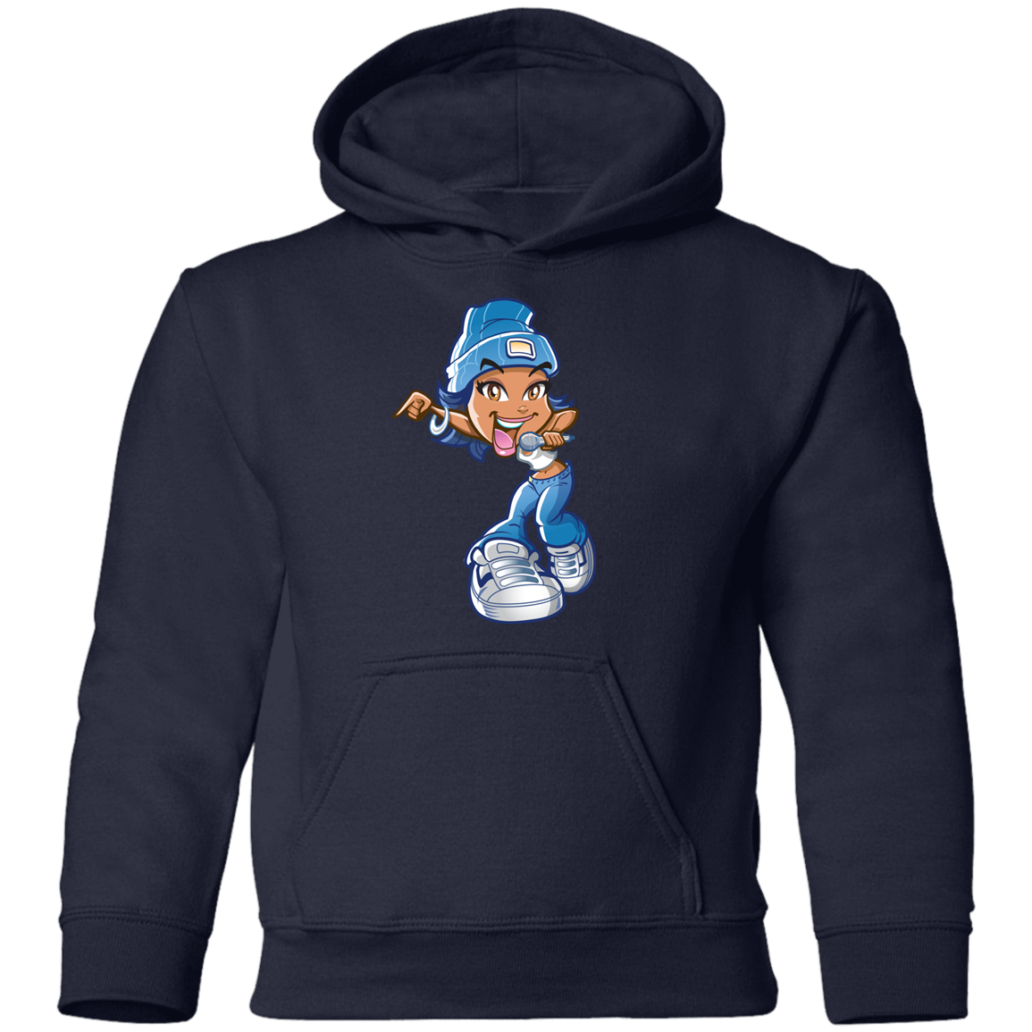 Cartoon Girl Kids Hoodie