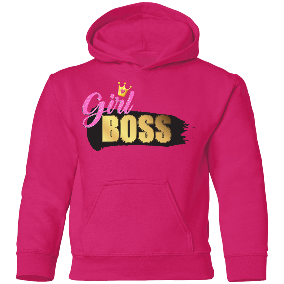 Girl Boss Kids Hoodie