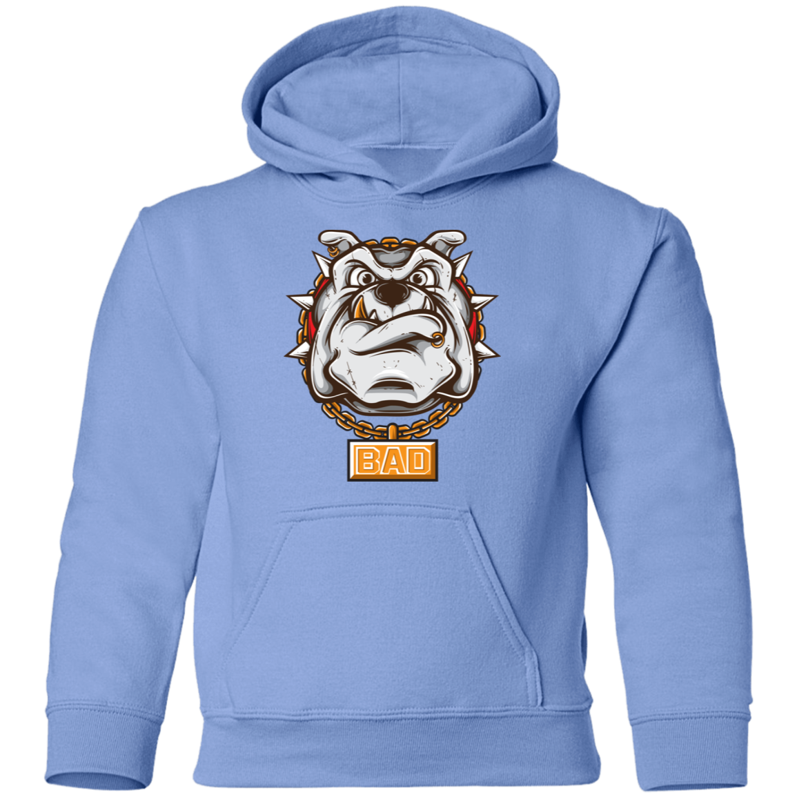 Bulldog Cartoon Kids Hoodie