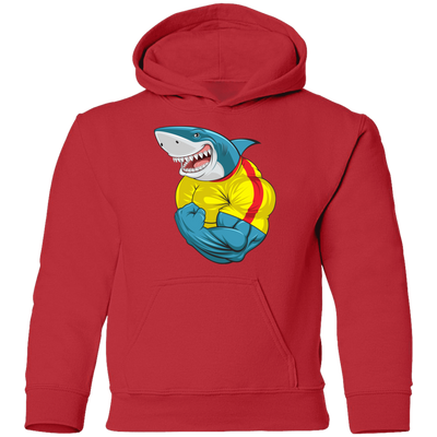 Muscle Shark Kids Hoodie