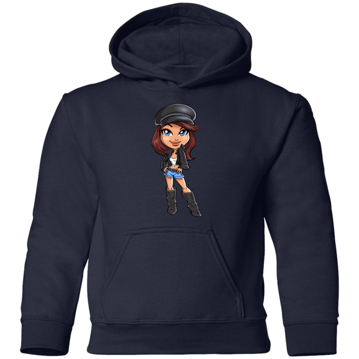 Cartoon Girl Kids Hoodie