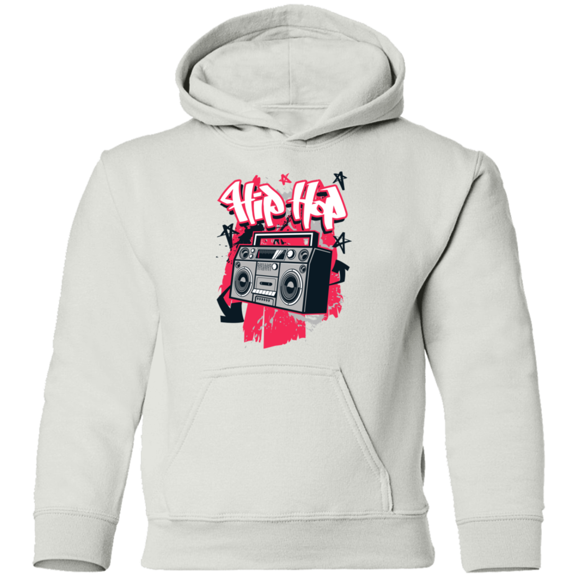 Hip Hop Boombox Kids Hoodie