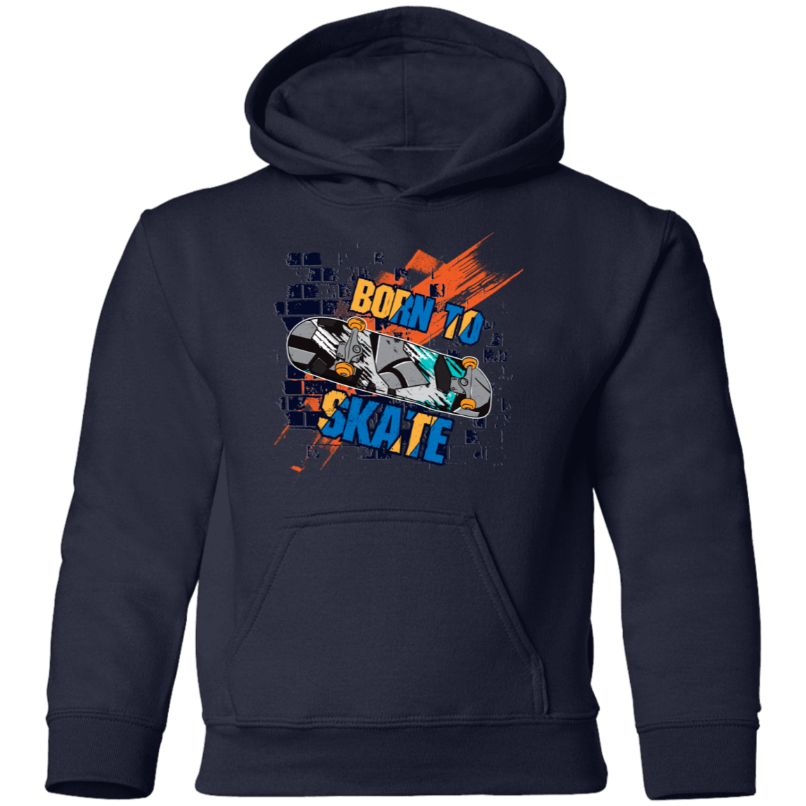 Born to Skate Kids Hoodie