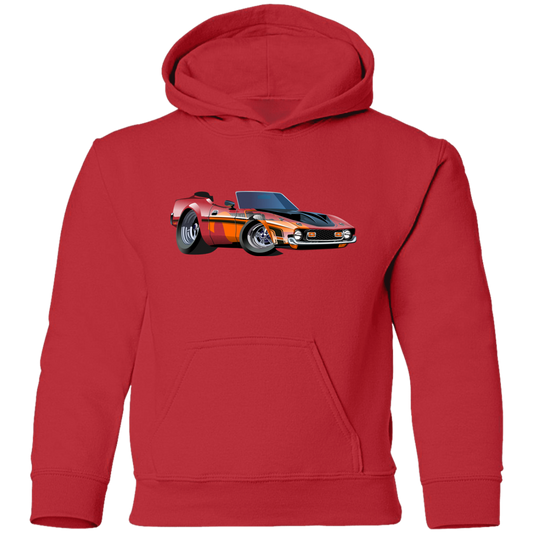 Red Car Kids Hoodie