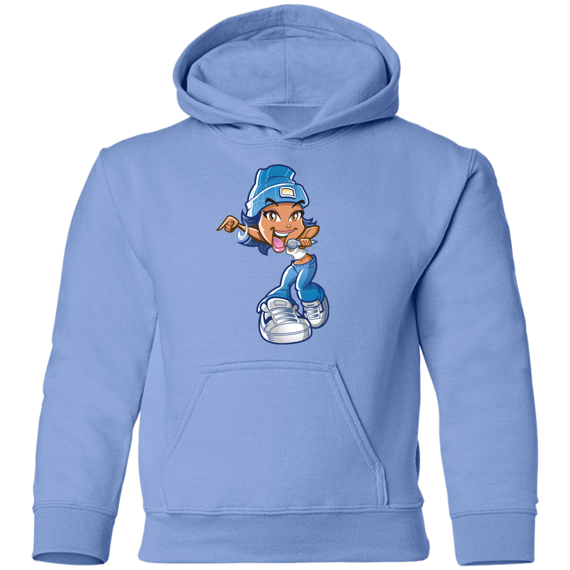 Cartoon Girl Kids Hoodie