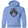 Monkey Headphones Kids Hoodie