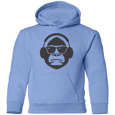 Monkey Headphones Kids Hoodie