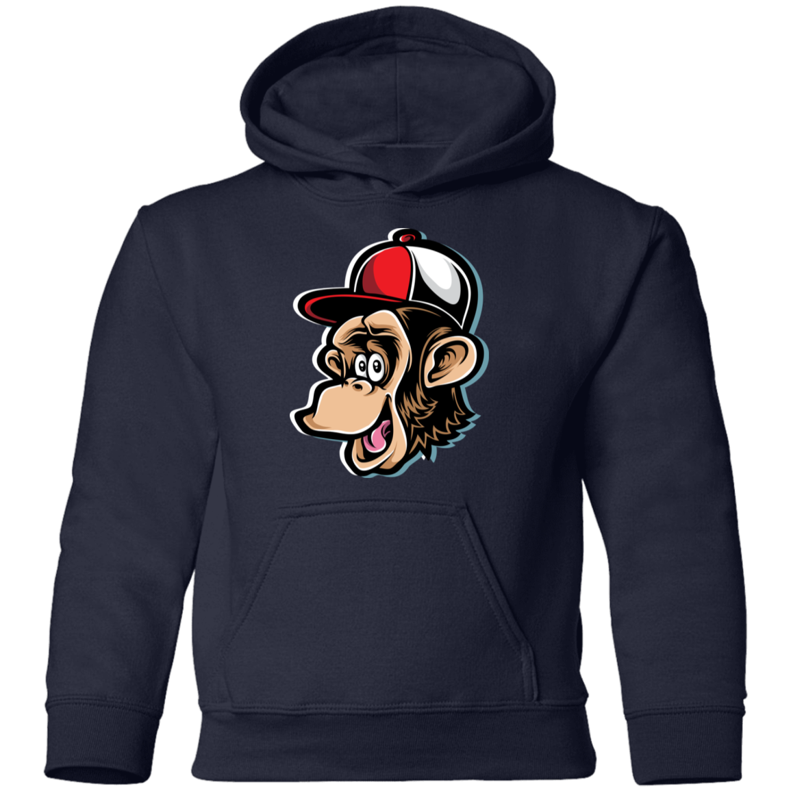 Monkey Cartoon Kids Hoodie