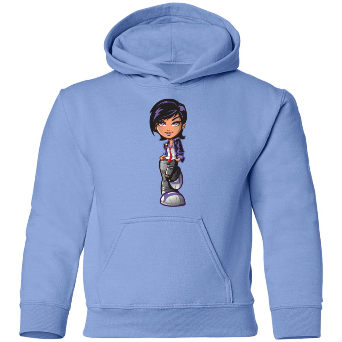 Cartoon Girl Kids Hoodie