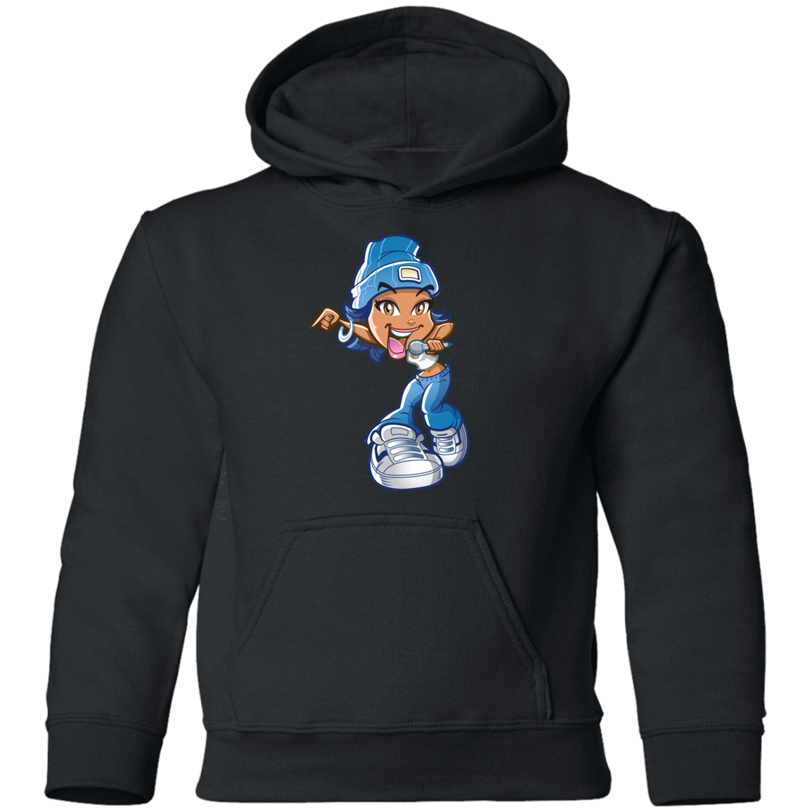 Cartoon Girl Kids Hoodie