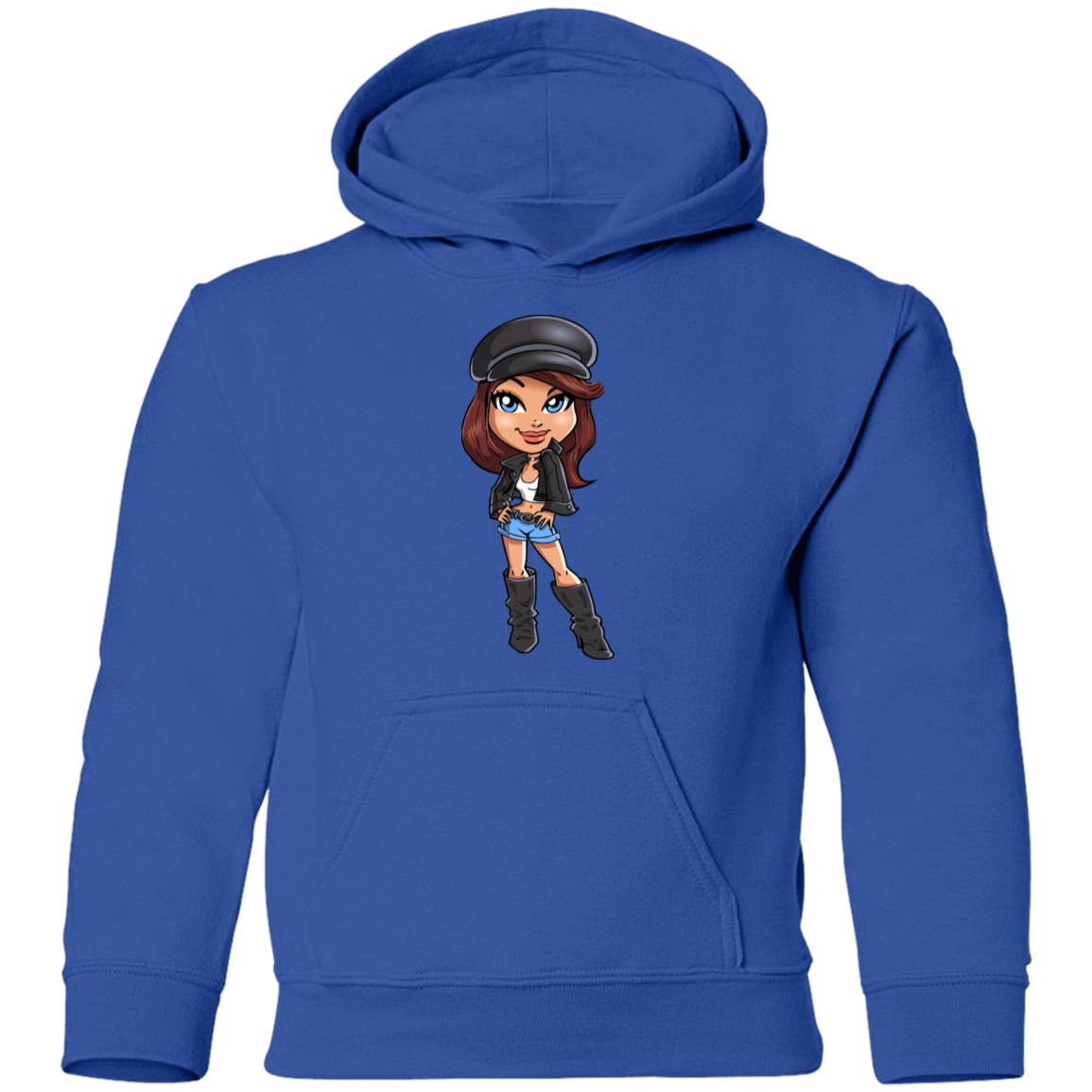 Cartoon Girl Kids Hoodie