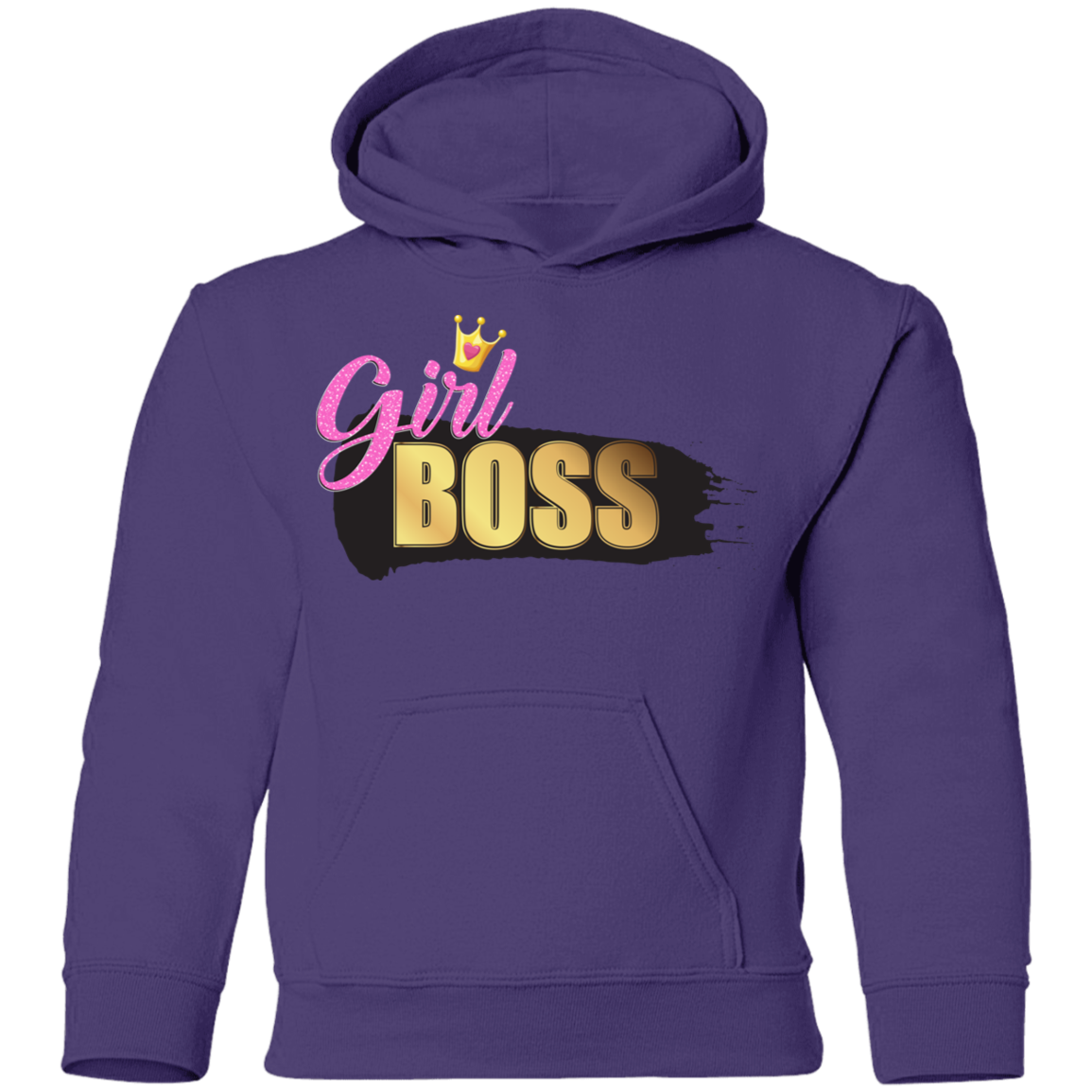 Girl Boss Kids Hoodie