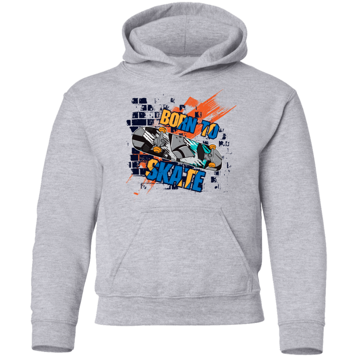 Born to Skate Kids Hoodie