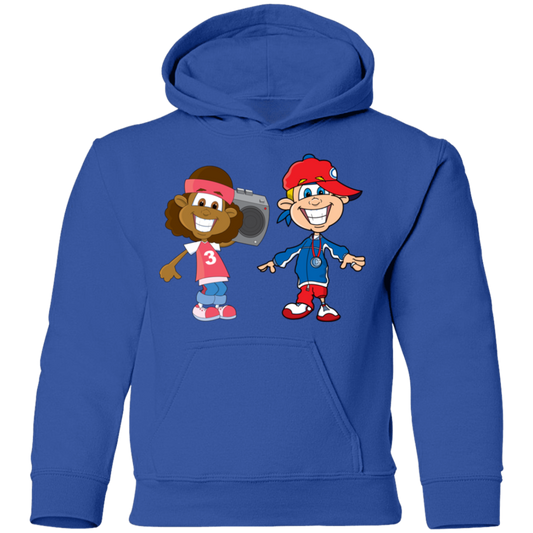 Hip Hop Cartoon Kids Hoodie