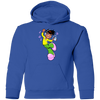 Dancing Girl Cartoon Kids Hoodie