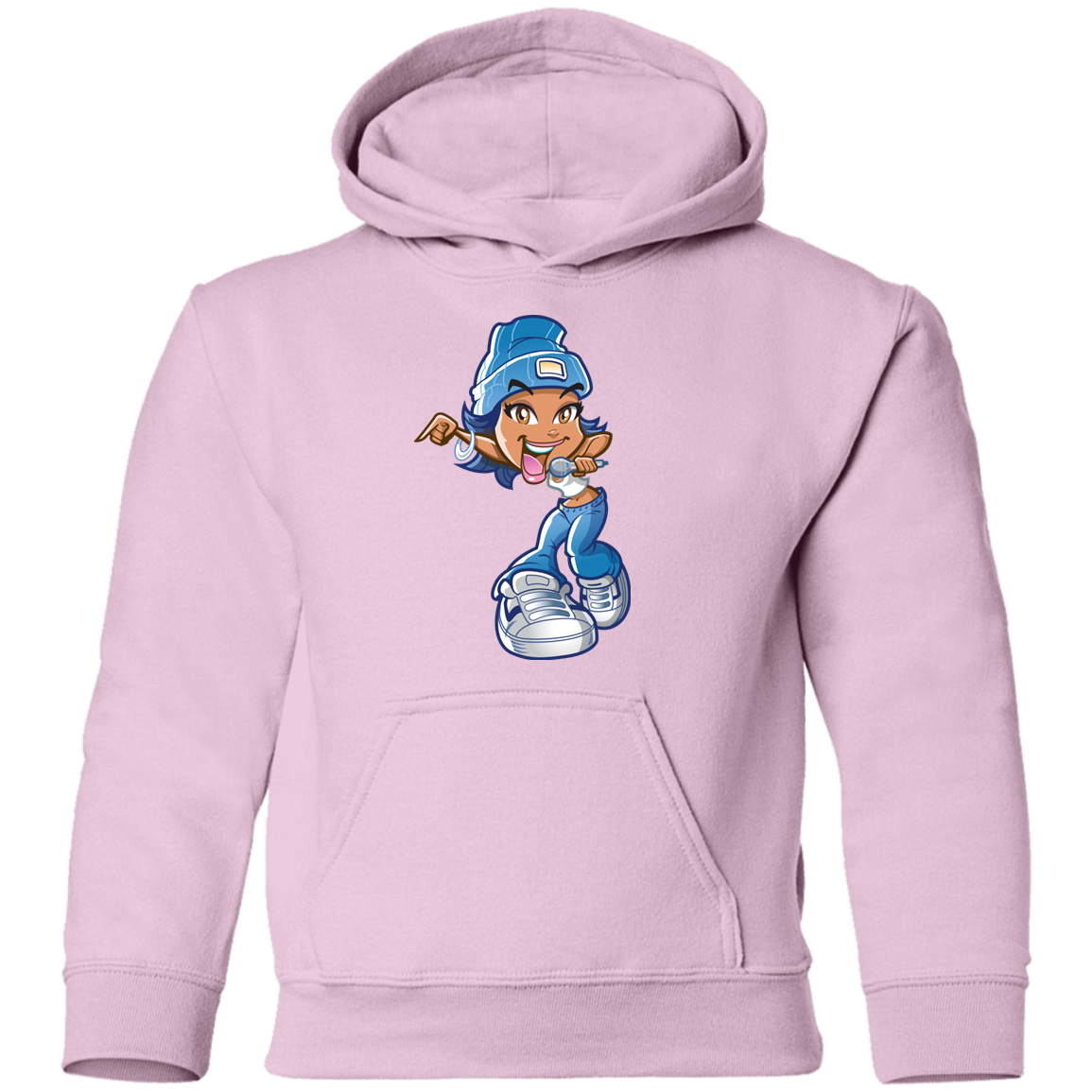 Cartoon Girl Kids Hoodie