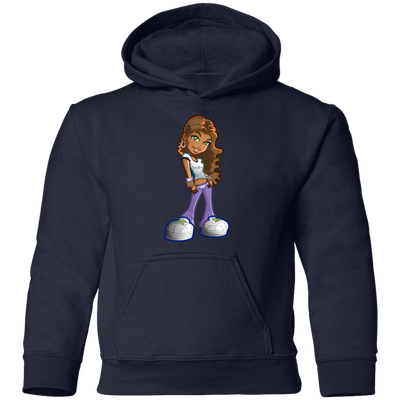 Cartoon Girl Kids Hoodie