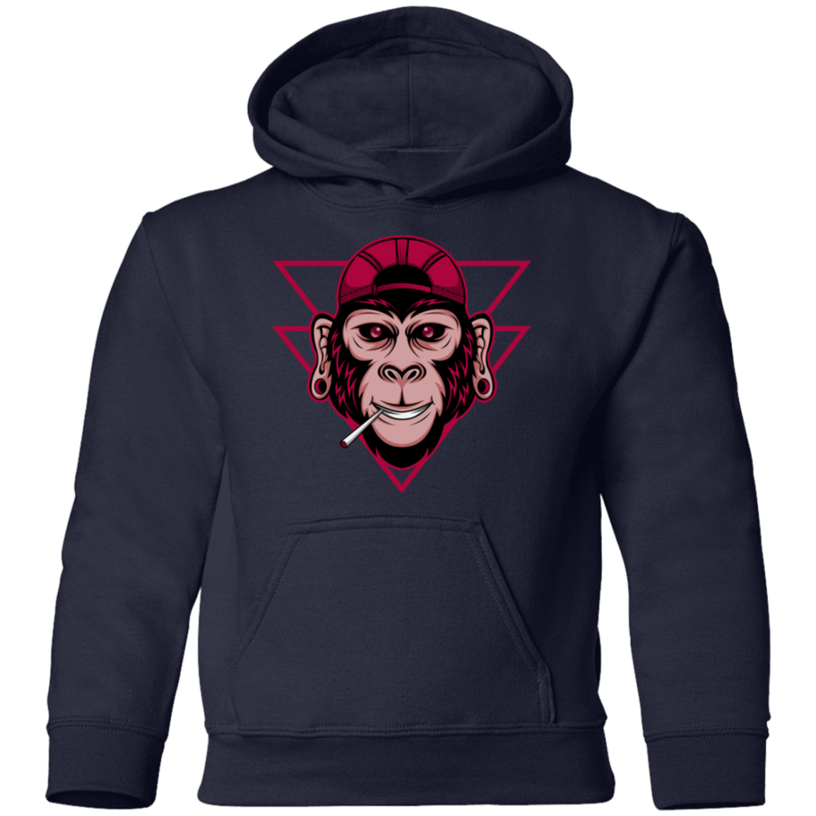 Hip Hop Cool Monkey Kids Hoodie