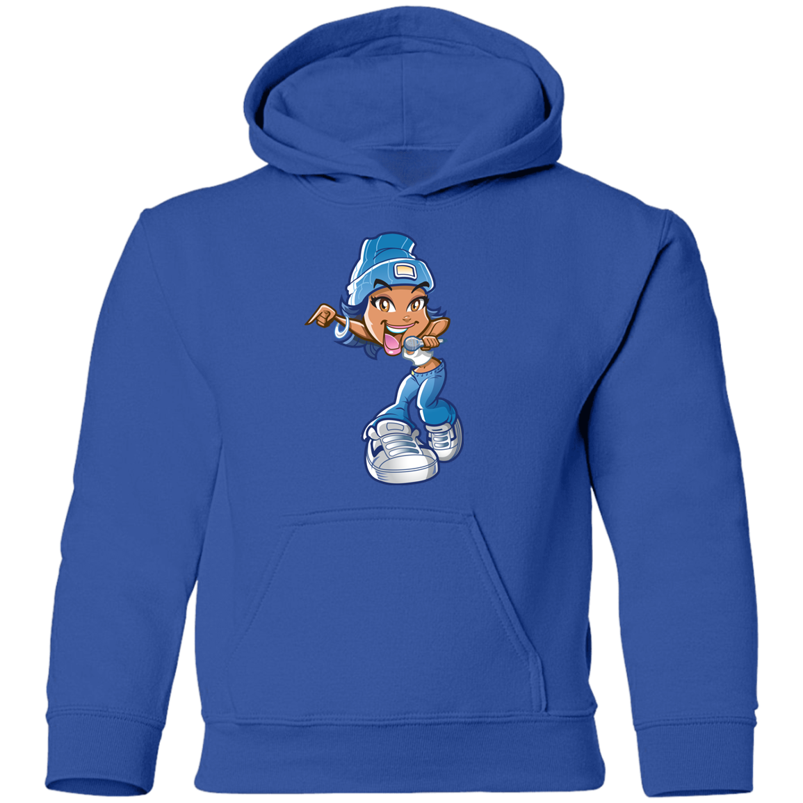 Cartoon Girl Kids Hoodie