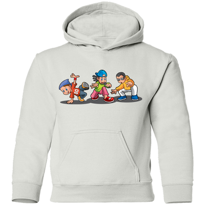 Hip Hop Cartoon Kids Hoodie