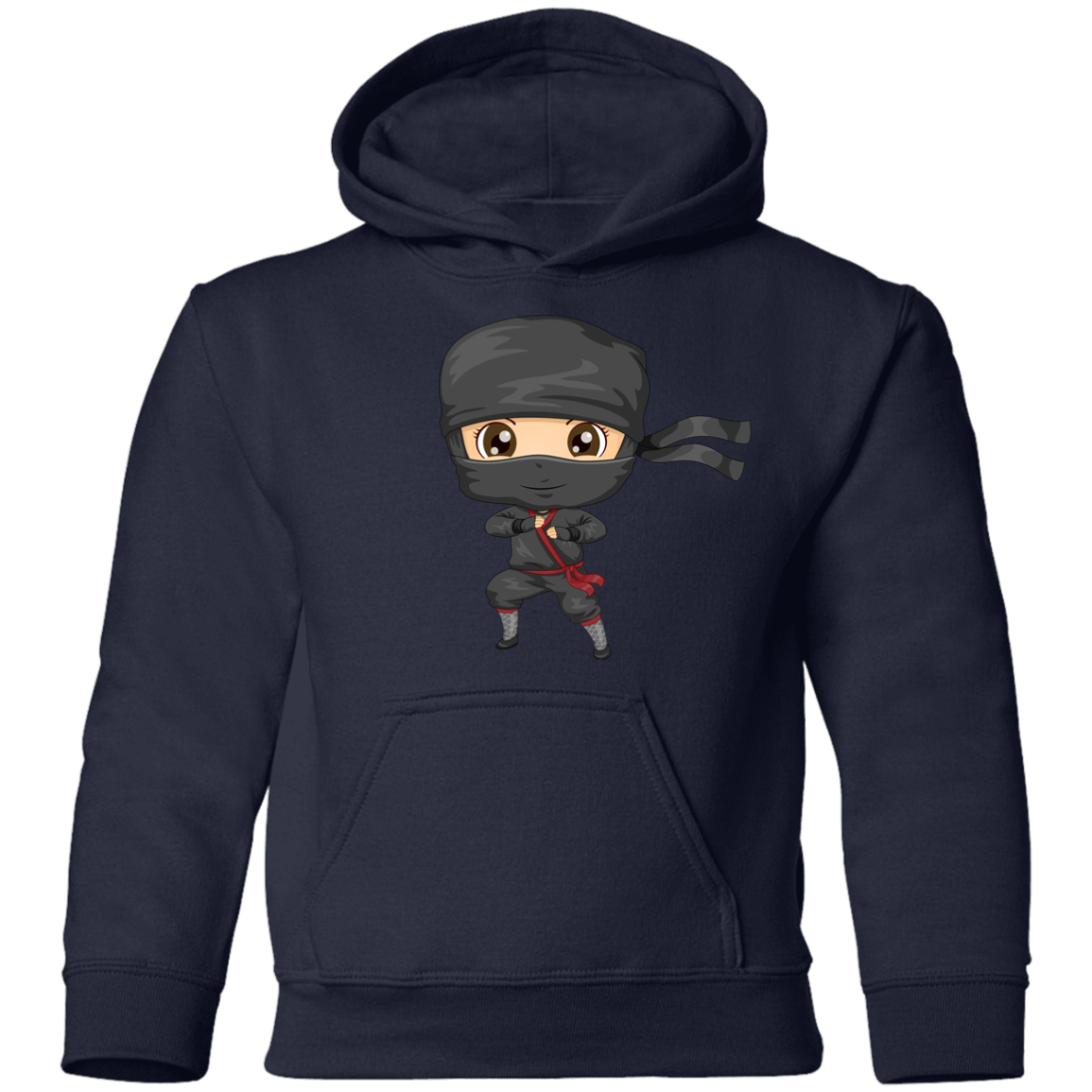 Ninja Cartoon Kids Hoodie