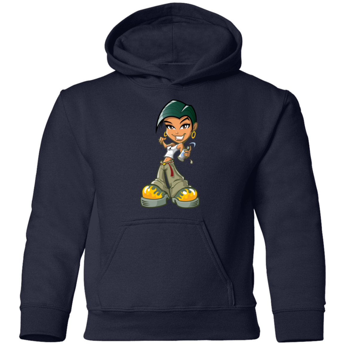 Cartoon Girl Kids Hoodie