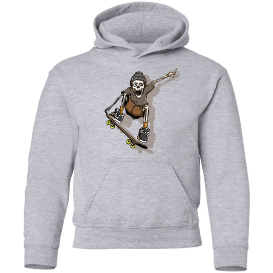 Skeleton Skater Kids Hoodie