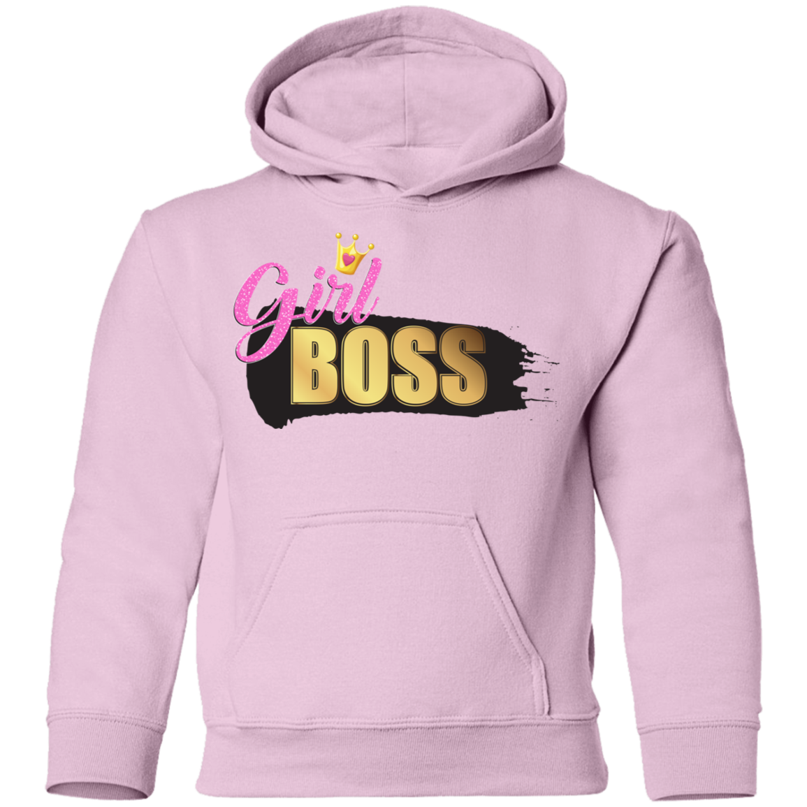 Girl Boss Kids Hoodie