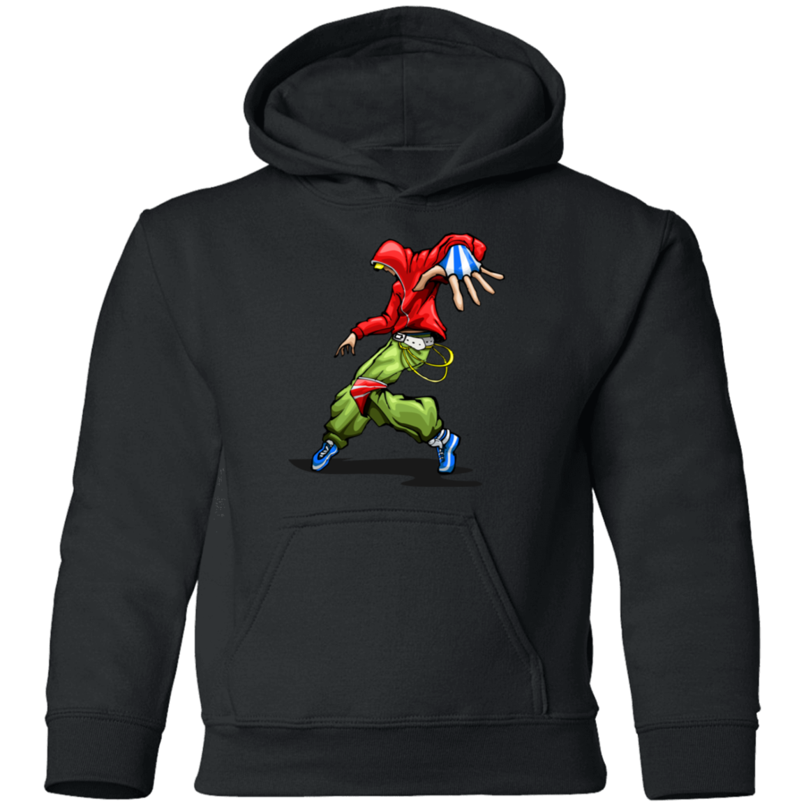 Hip Hop Dancer Cartoon Kids Hoodie