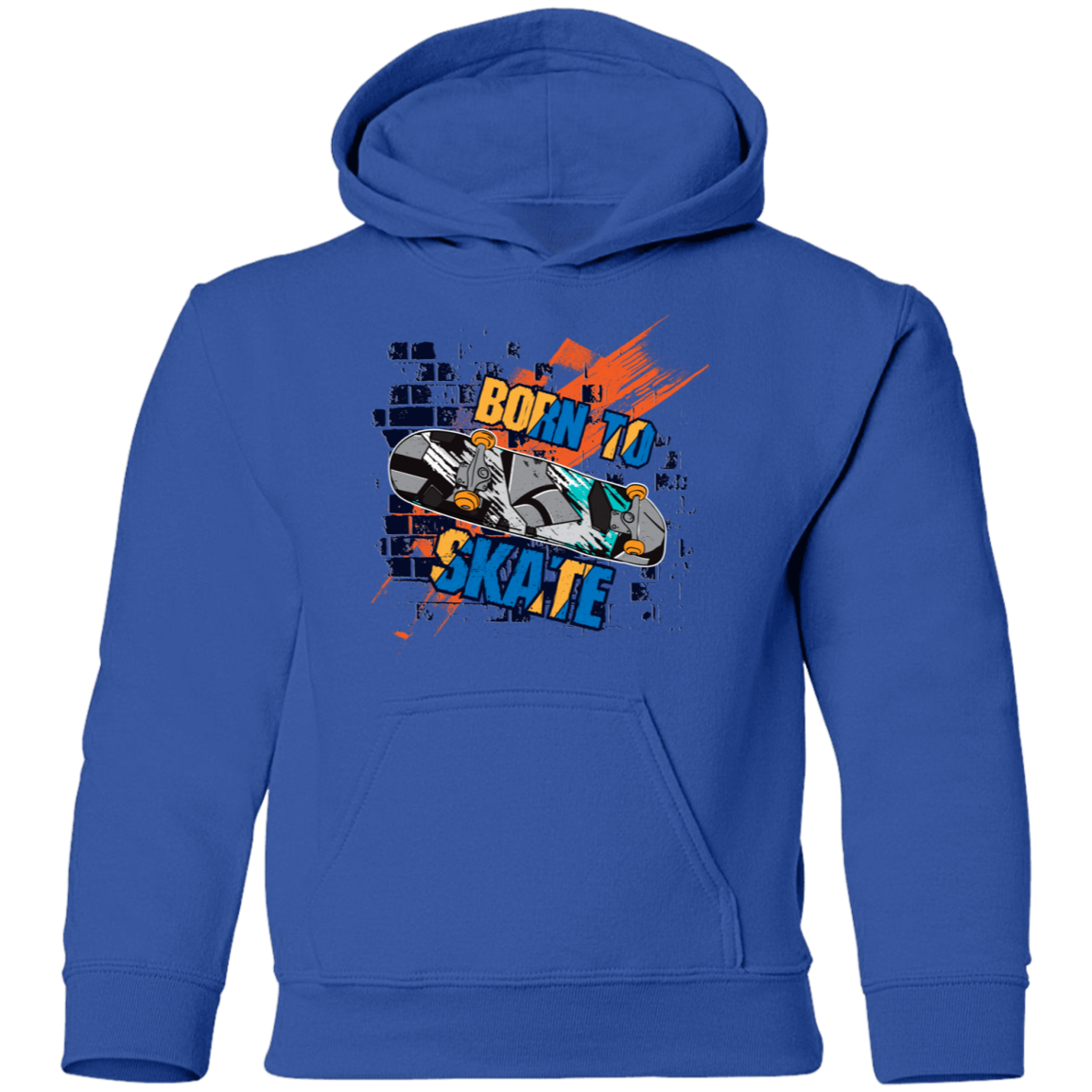 Born to Skate Kids Hoodie