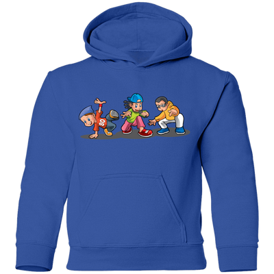 Hip Hop Cartoon Kids Hoodie