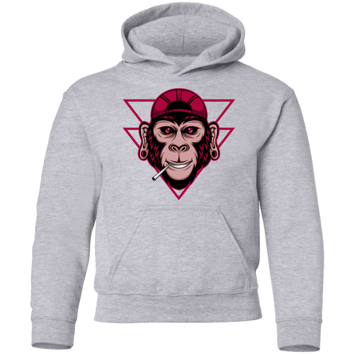 Hip Hop Cool Monkey Kids Hoodie