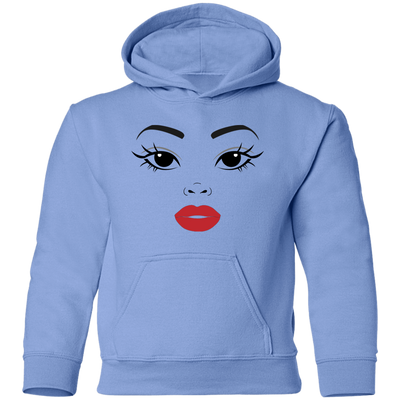 Girl Face Kids Hoodie